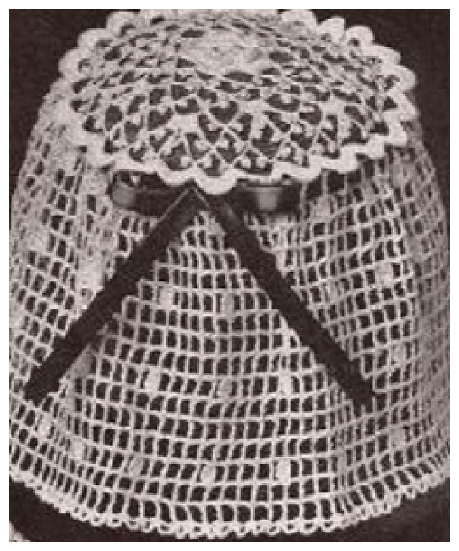 PATTERN #0542 PINCUSHION VINTAGE CROCHET