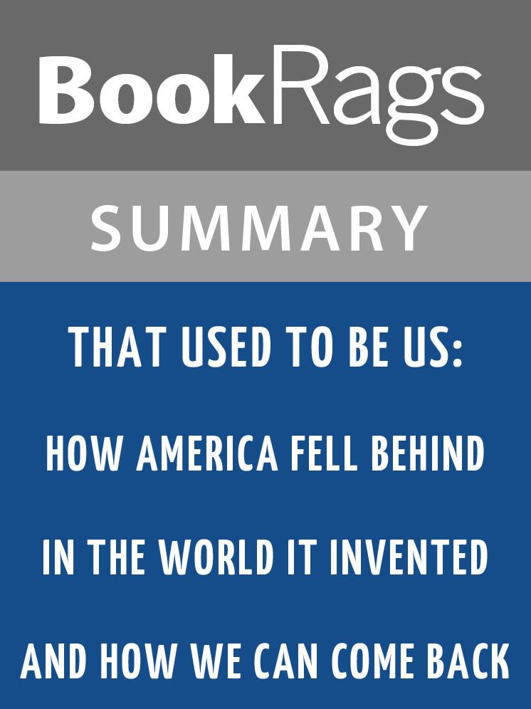 That Used to Be Us by Thomas Friedman l Summary & Study Guide