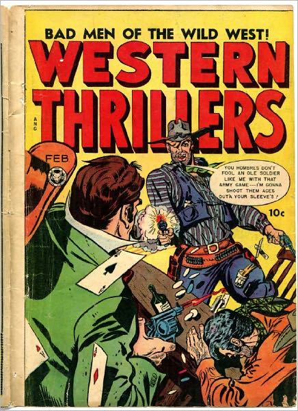 Western Thrillers Number 4 Western Comic Book