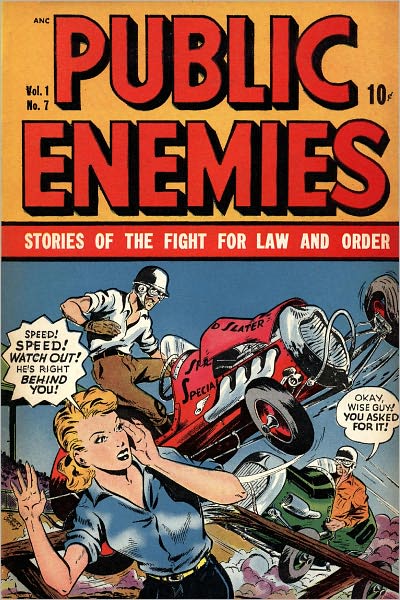 Public Enemies Number 7 Crime Comic Book