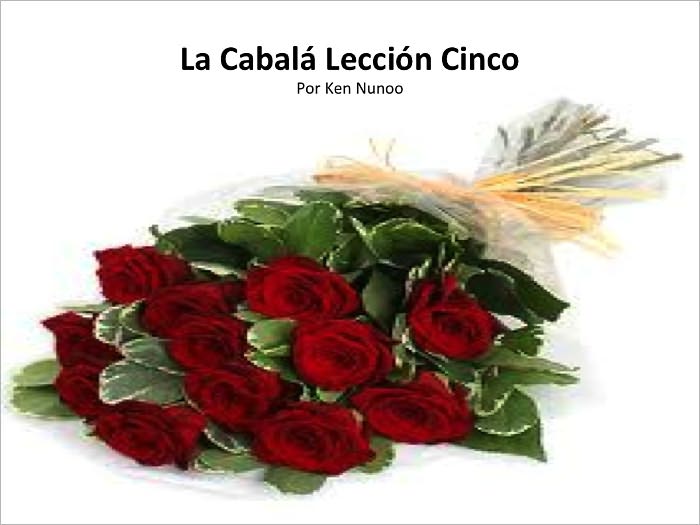 La Cabal&aacute; Lecci&oacute;n Cinco
