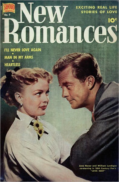 New Romances Number 9 Love Comic Book