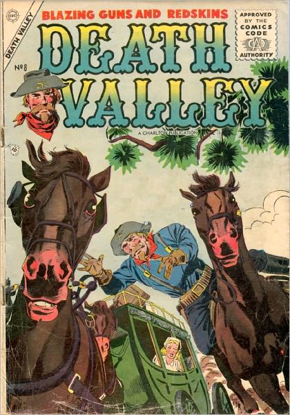 Death Valley Number 8 Western Comic Book
