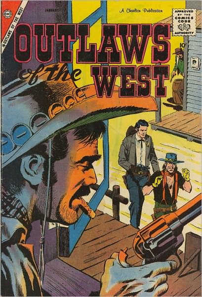 Outlaws Of The West Number 18 Western Comic Book