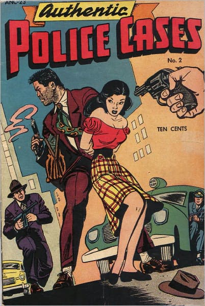 Authentic Police Cases Number 2 Crime Comic Book