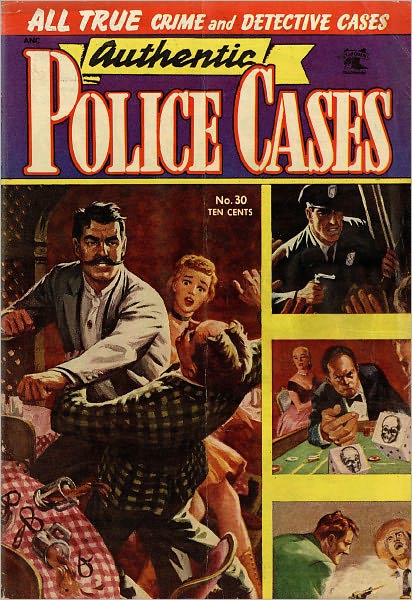 Authentic Police Cases Number 30 Crime Comic Book