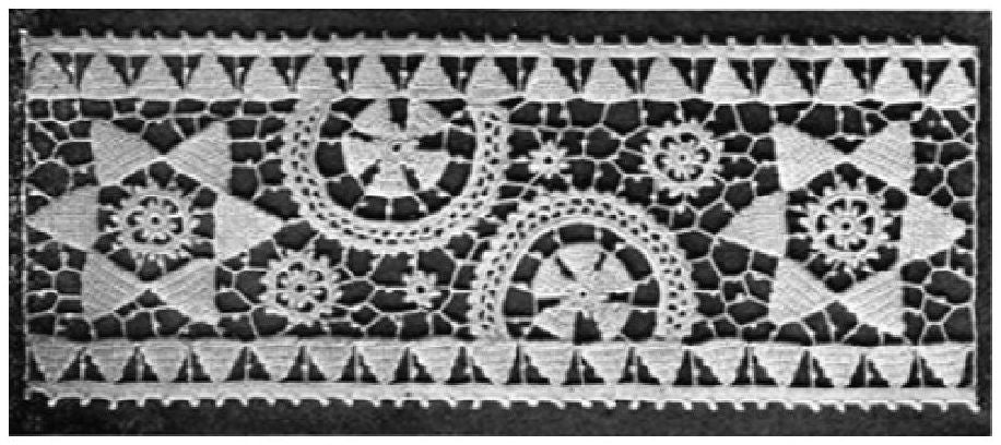 PATTERN #0570 WHIMSICAL INSERTION VINTAGE CROCHET