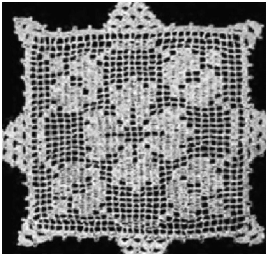 PATTERN #0572 PIN CUSHION COVER VINTAGE CROCHET