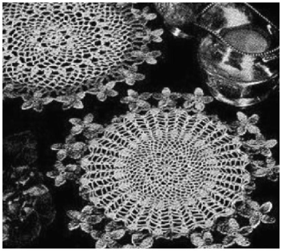 PATTERN #0575 PANSY LOVE VINTAGE CROCHET
