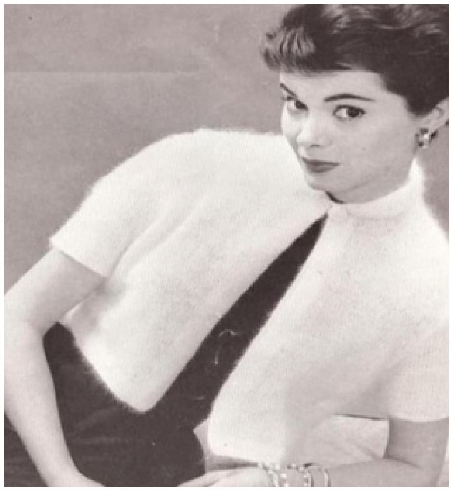 PATTERN #0576 BREAKFAST JACKET VINTAGE KNITTING