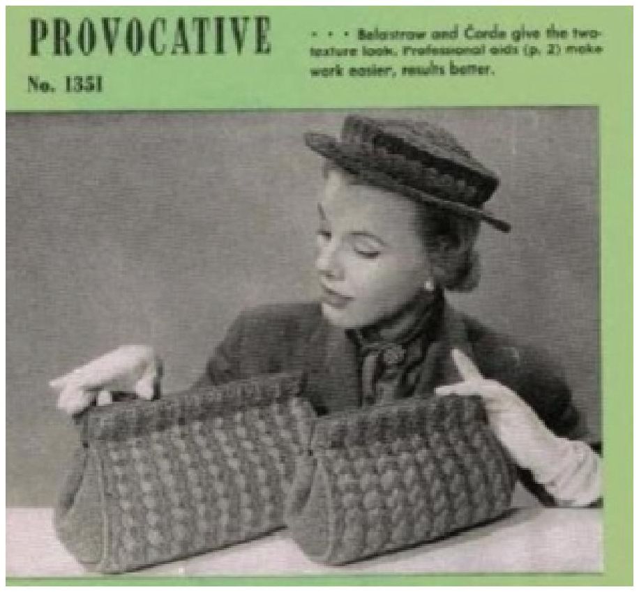 PATTERN #0593 PROVOCATIVE VINTAGE CROCHET