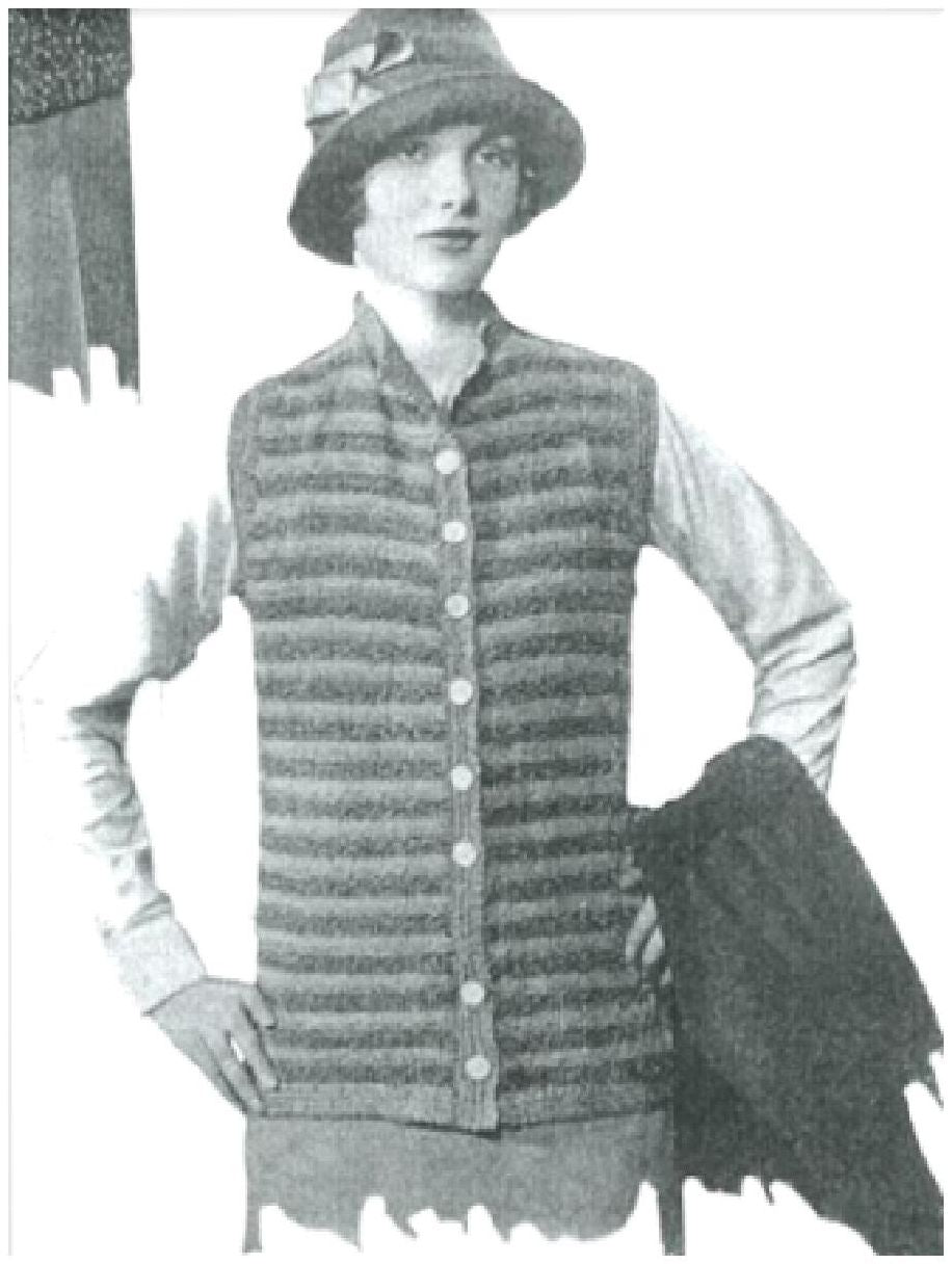 PATTERN #0601 RADLEY SWEATER VINTAGE KNITTING