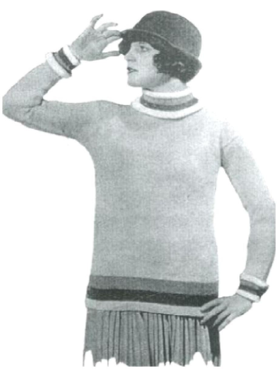 PATTERN #0603 MENFRO SWEATER VINTAGE KNITTING