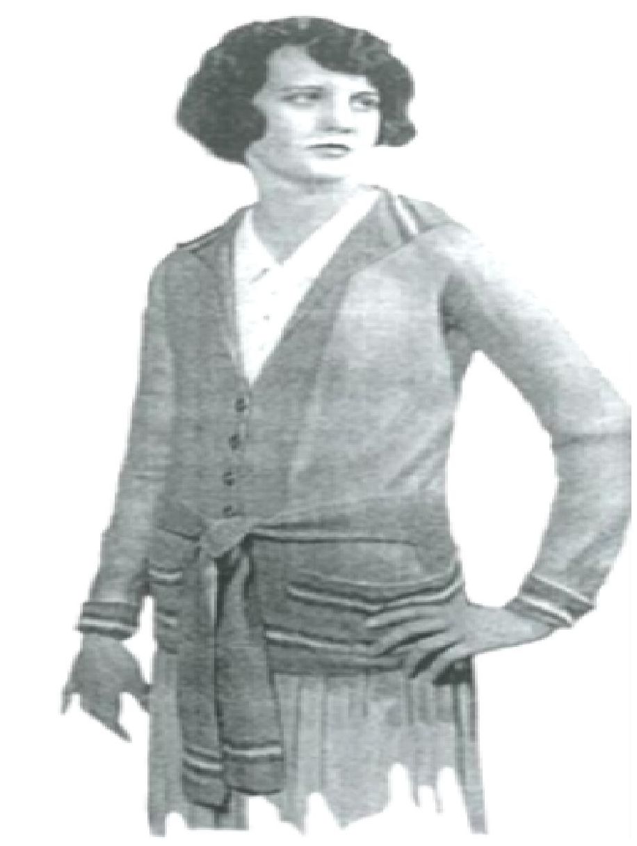PATTERN #0610 TOLONO SWEATER VINTAGE KNITTING