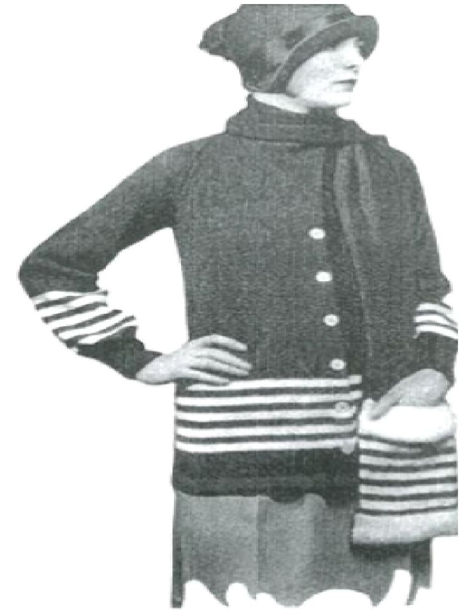 PATTERN #0612 NORDHOLM SWEATER VINTAGE KNITTING