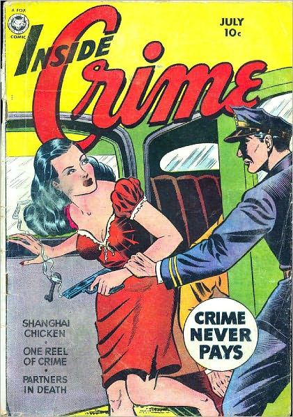 Inside Crime Number 3 Crime Comic Book