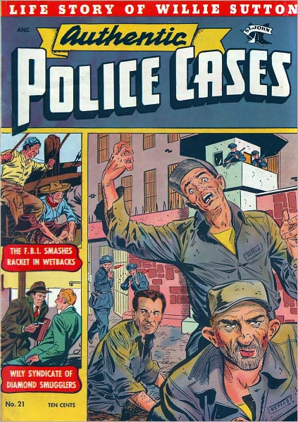 Authentic Police Cases Number 21 Crime Comic Book