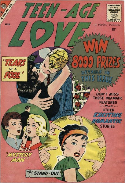 Teen Age Love Number 8 Love Comic Book