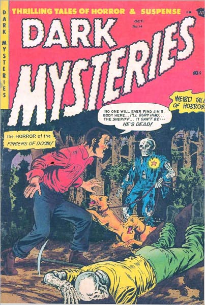 Dark Mysteries Number 14 Horror Comic Book