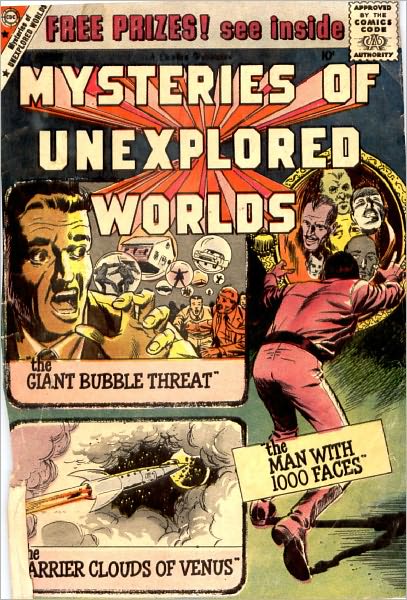 Mysteries Of Unexplored Worlds Number 16 Fantasy Comic Book