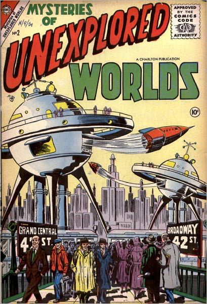 Mysteries Of Unexplored Worlds Number 2 Fantasy Comic Book