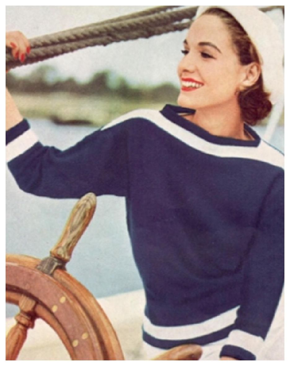 PATTERN #0503 DOLMAN PULLOVER VINTAGE KNITTING
