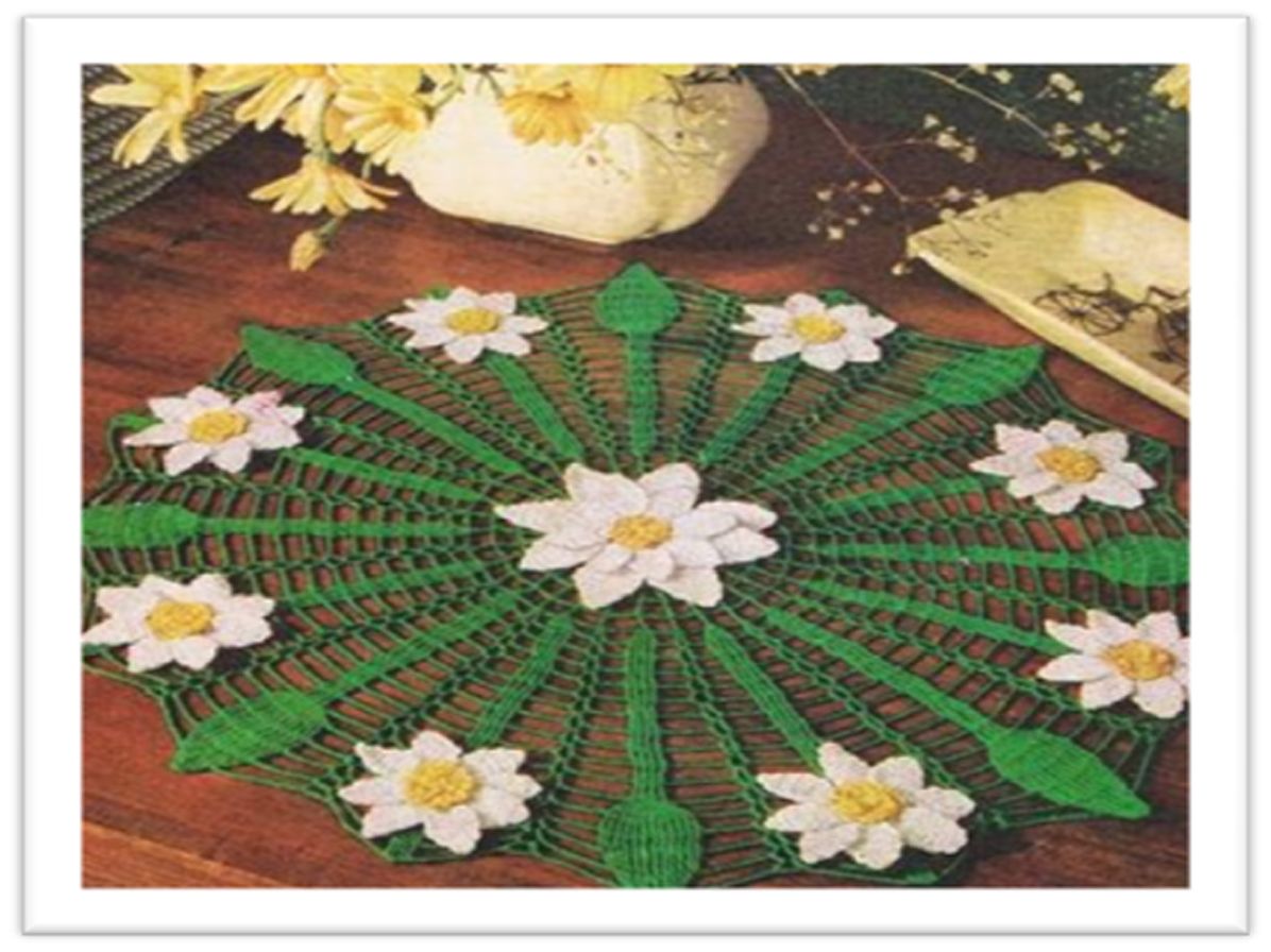 PATTERN #0512 DAISY LOVE VINTAGE CROCHET