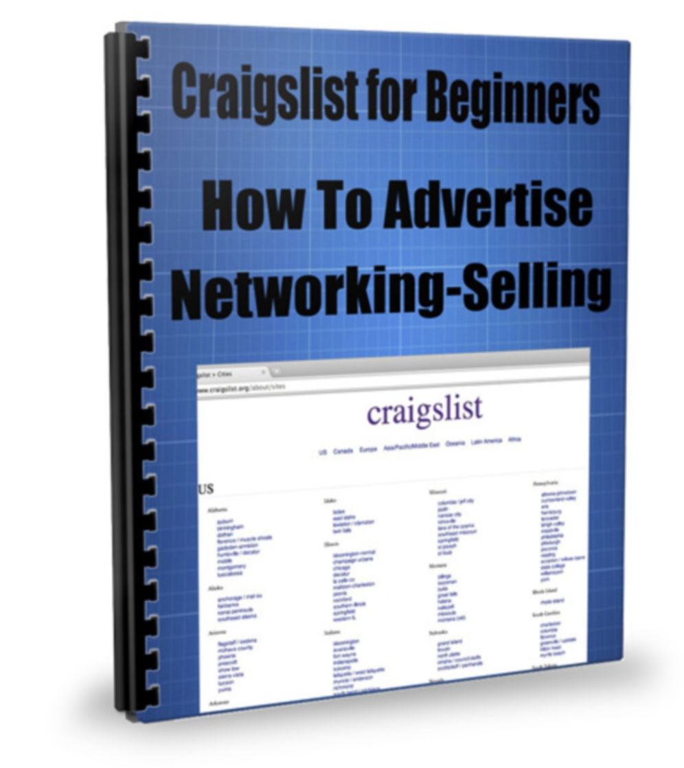 Craigslist for Beginners-How To Advertise-Networking-Selling