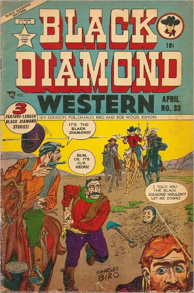 Black Diamond Western Number 33 Western Comic Book