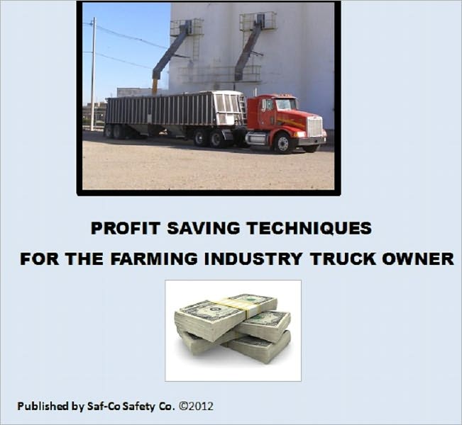 Pofit Saving Techniques for the Farming Industry Truck Owner