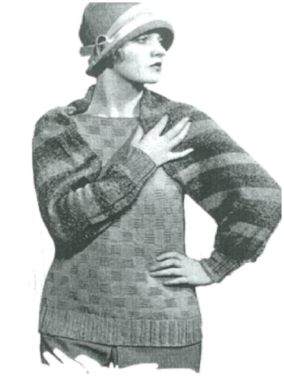 PATTERN #0636 JENSEN VINTAGE KNITTING