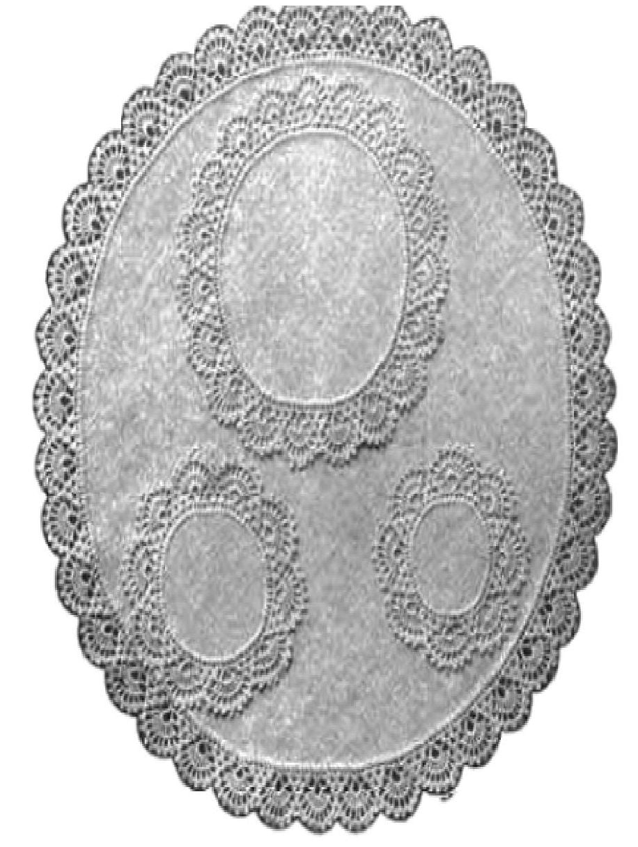PATTERN #0647 PAMALA LUNCHEON SET VINTAGE CROCHET