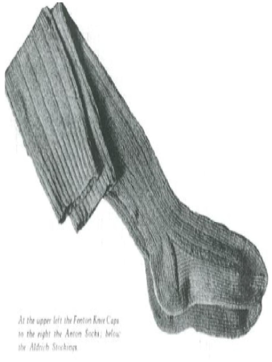 PATTERN #0649 ALRICH STOCKINGS VINTAGE KNITTING
