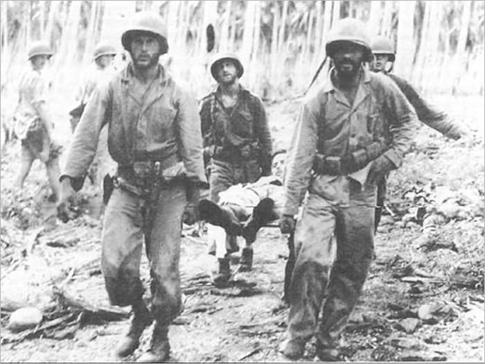 Fighting on Guadalcanal