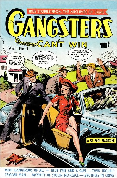 Gangsters Can't Win Number 3 Crime Comic Book