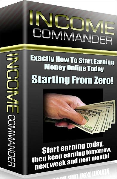 Make Money From Home eBook - Income Commander - How You Can Use Fiverr To Make Money Today...