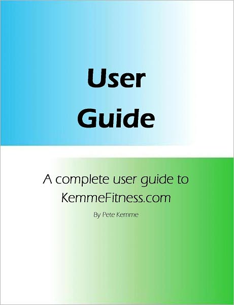 Kemme Fitness user guide