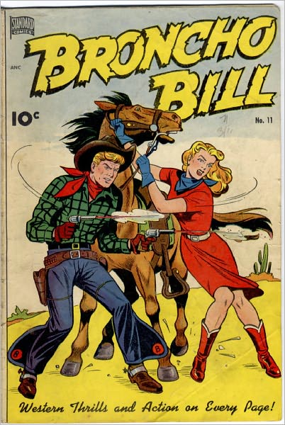 Broncho Bill Number 11 Western Comic Book