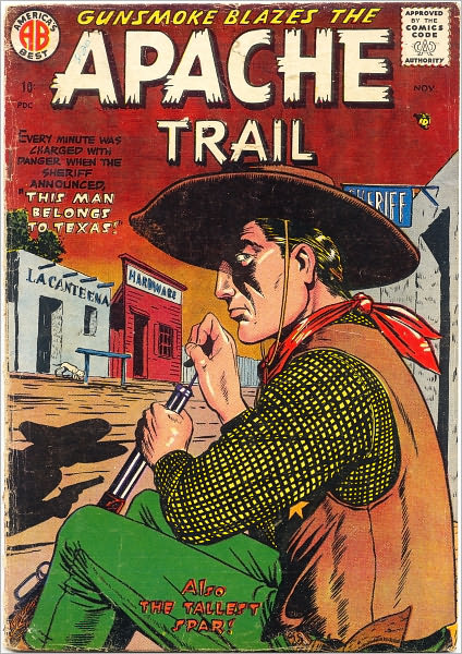 Apache Trail Number 2 Western Comic Book
