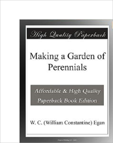 Makinga A Garden Of Perennials