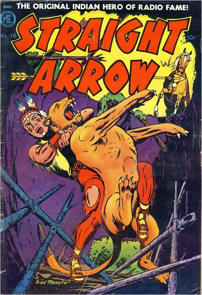 Straight Arrow Number 16 Western Comic Book