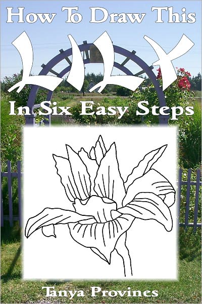 How To Draw This Lily In Six Easy Steps