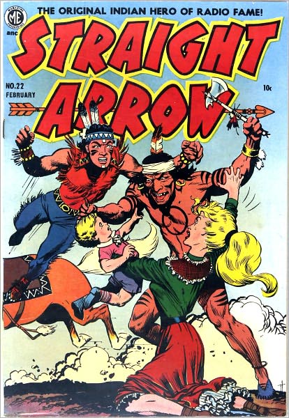 Straight Arrow Number 22 Western Comic Book