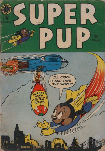 Super Pup Number 4 Childrens Comic Book