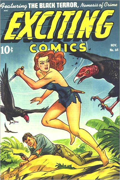 Exciting Comics Number 64 Action Comic Book
