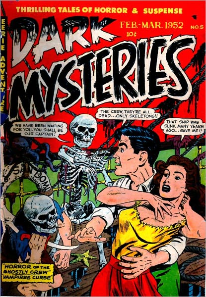 Dark Mysteries Number 5 Horror Comic Book
