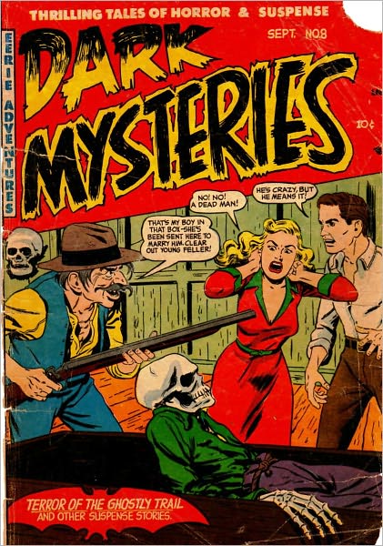 Dark Mysteries Number 8 Horror Comic Book