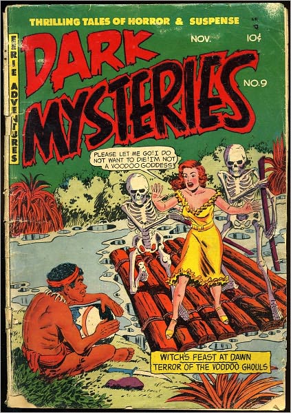 Dark Mysteries Number 9 Horror Comic Book
