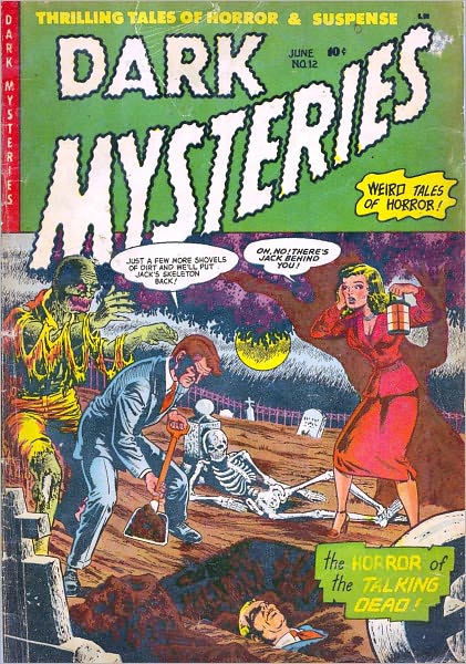 Dark Mysteries Number 12 Horror Comic Book