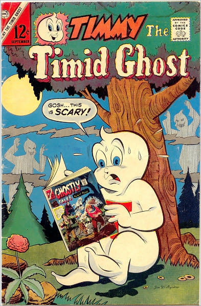 Timmy the Timid Ghost Number 45 Childrens Comic Book